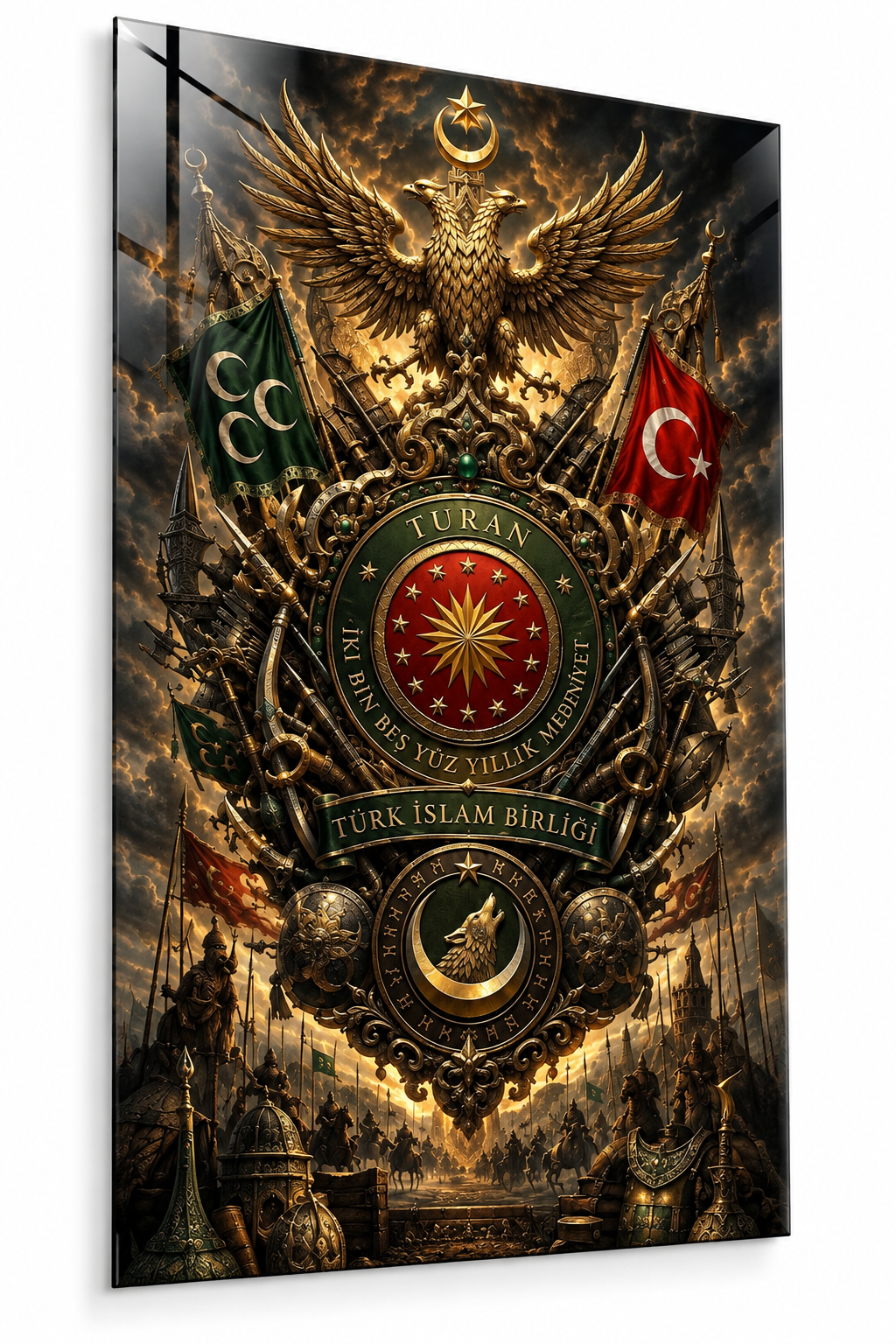 Türk İslam Birliği – Turan Cam Tablo